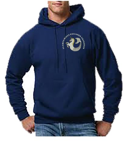 64 Amph Engr Sqn Embroidered Hoodie